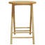 Bay Isle Home Folding Patio Table Diameter Bamboo-420988605