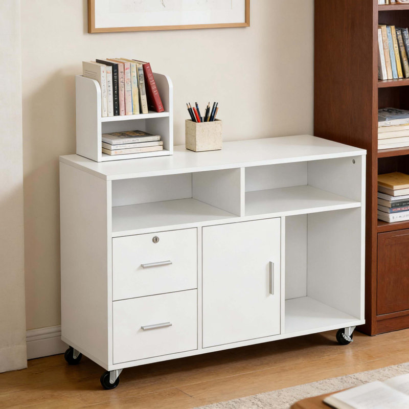 Armoire de rangement mobile