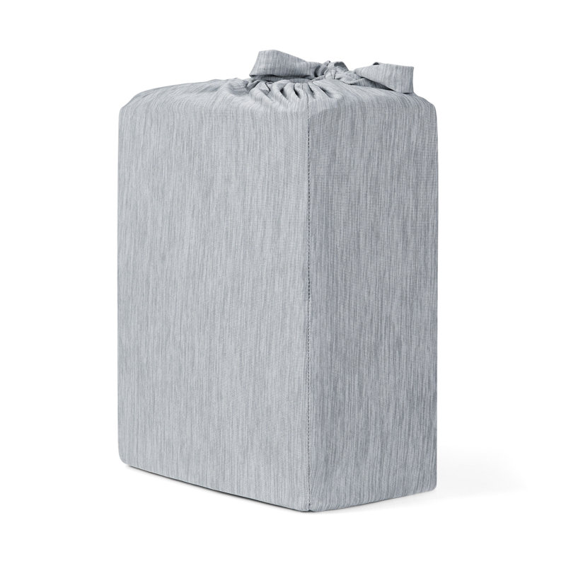 Gray Full Size Polyester Cooling Sheet Set