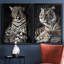 African Leopard - 2 Piece Print-642916379-642916376-642916367
