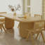 Ensemble de table en bois massif chaleureux-110827869