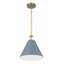 Luminaire suspendu conique à 1 lumière Kinston-229666634-229666633