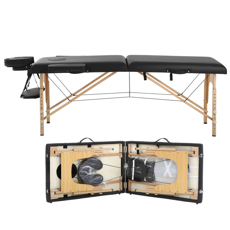 Raliny 82.7'' Rectangular Adjustable Folding Table