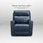 Un fauteuil inclinable électrique en cuir véritable Harnish-110480083