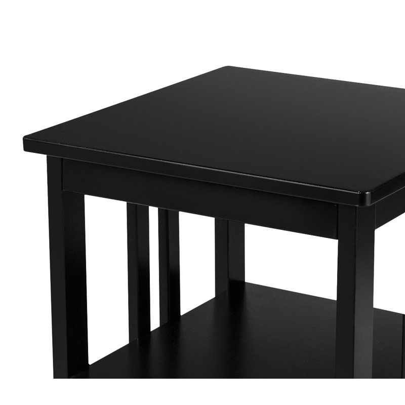 Nedmond End Table, Black