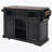 54.9" Kitchen Island With Drop Leaf, Power Outlet, Kitchen Storage Cart With 4 Door Shelves-721025768