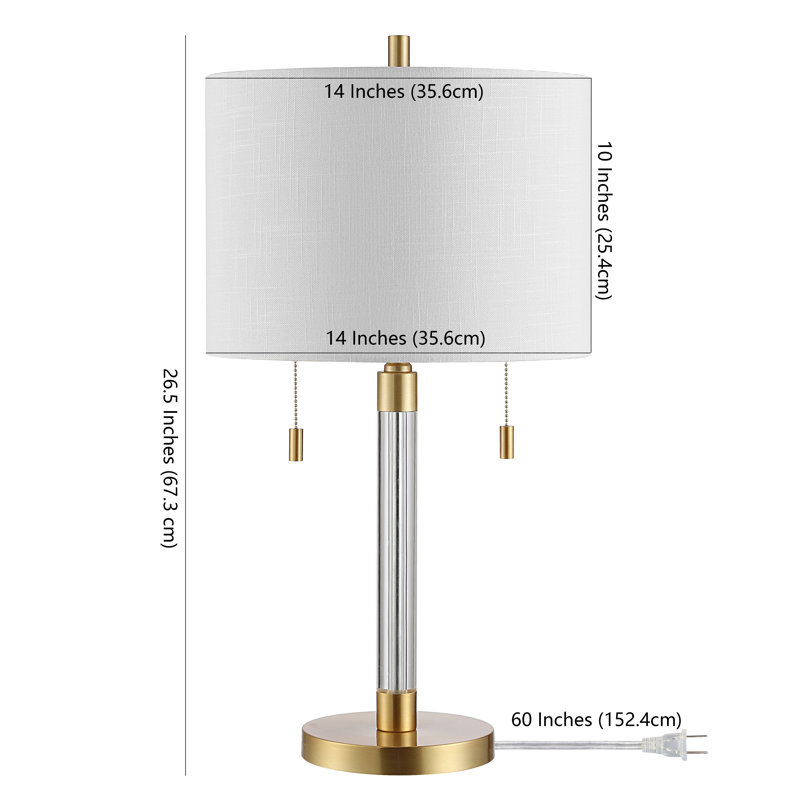 Lampe standard 26,5 po Safavieh