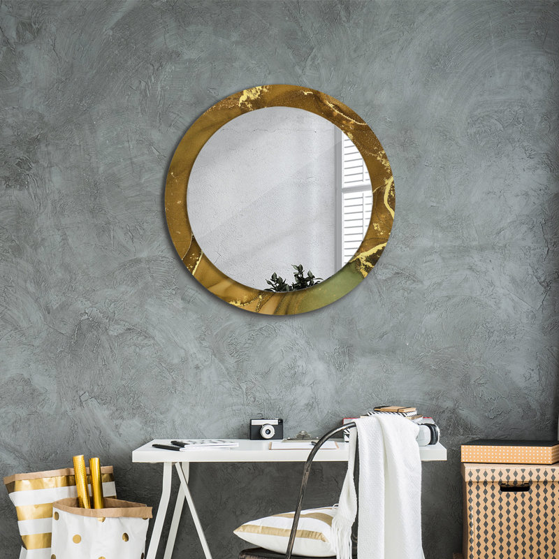 Huldar Glass Flat Wall Mirror