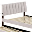 Lit plateforme tapissier avec lit gigogne-967648391