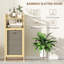 Bamboo Laundry Cart