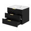 Meuble-lavabo flottant mural 24 po avec lavabo simple-1968869989