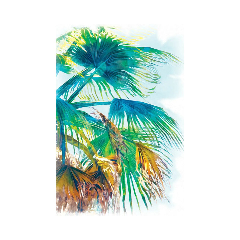 Tropical Glow I 1 Piece Wrapped Canvas Painting, 20.32 cm H x 30.48 cm W