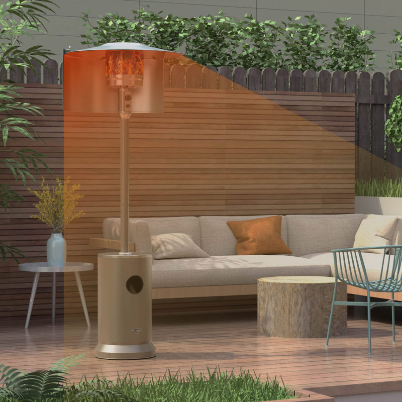 EAST OAK Patio Heater Reflector Shield