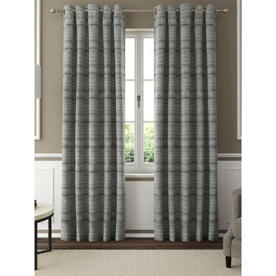 Paire de rideaux obscurcissant avec œillets SILK