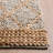 Khorie Natural Fiber Flat Weave Jute/Cotton/Wool Geometric Rug in Brown/Gray-1483437912