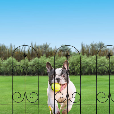 32 in.H x 20 ft.L Metal Decorative Garden Fencing