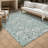 Machine Washable Indoor/Outdoor Chantille ACN2572 Floral Rug-554132771-554132792