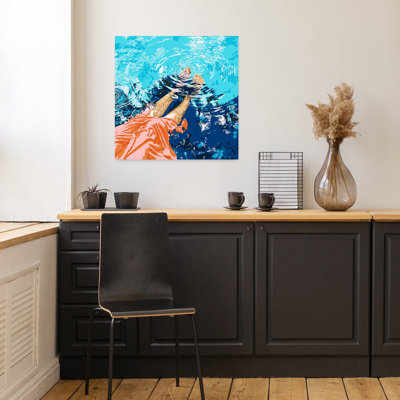 Contemporary Art Contemporary Wall Art by Uma Gokhale - Wrapped Canvas Print