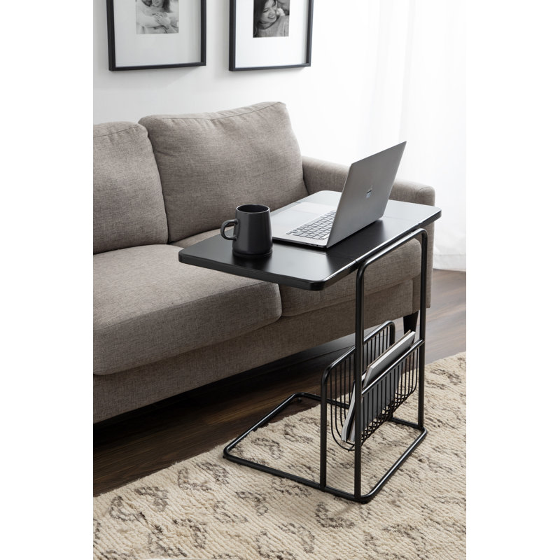 Table de salon avec plateau pliable