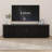 Farmhouse Wooden TV Stand With Sliding Tambour Door, Fluted Media Console With Adjustable Storage-1576506978