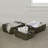 Astor Bohemian Farmhouse Handwoven Water Hyacinth Nesting Storage Baskets with Wood Handles (Set of 3)-2058385104
