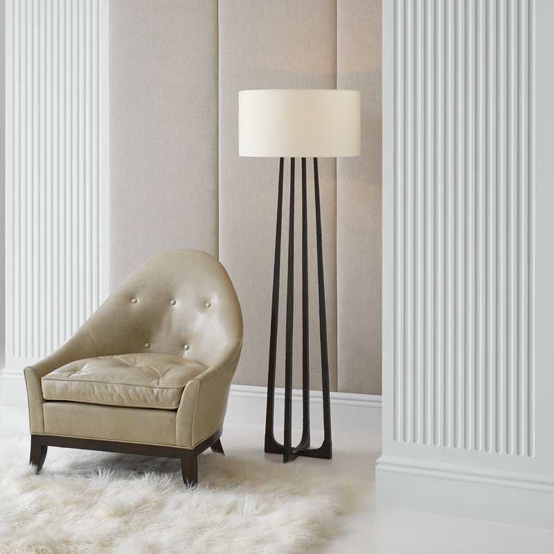 Scala Floor Lamp, Golded Iron