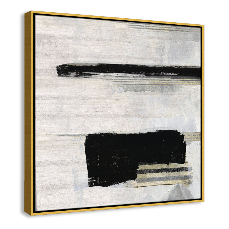 «La Bande II» par Sally Swatland, Or, H 31,5 po x l 31,5 po