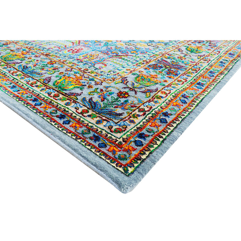 MOHIASM01LBMU Oriental Area Rug, Rectangle 8' x 10'
