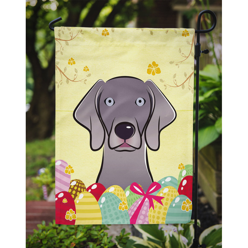 Drapeau de jardin Eron, Weimaraner