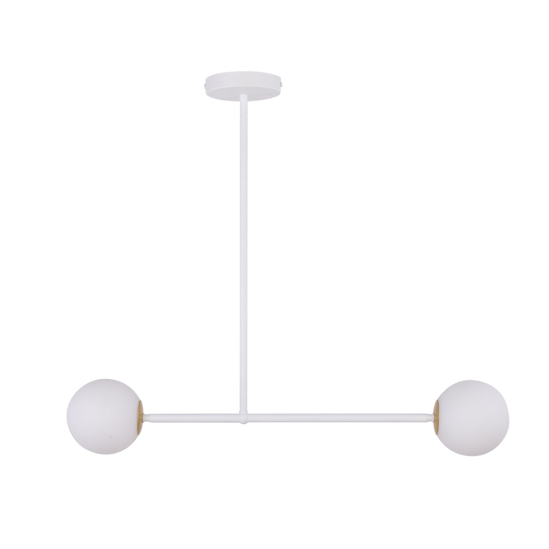 Goff 2-Light 80cm Semi Flush Mount
