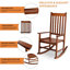 Chaise berçante d'extérieur en bois massif Bello-2001262297