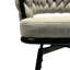 Tabourets de bar gris tissés en lin de 2, 28 po. Fauteuil pivotant à 360 degrés avec support ergonomique relaxant. Convient pour îlot de cuisine, bars, restaurants, 2 tabourets, tissé de 28 po. Soft Great Cafes
