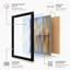 Urban Twilight Modern - Framed Print-198899048-198899049