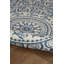 Tapis rectangulaire lavable pour l'extérieur Southwestern en bleu / beige-28615371