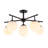 Bathesda Iron Semi Flush Mount-1987449564