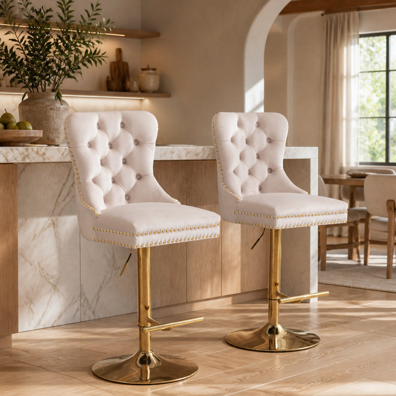 Ensemble de 2 tabourets de bar Sumdeal