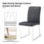 Ensemble de 6 - Ensemble de chaises robustes: coussin épais de 2,1 po, structure en fer, pour la maison ou le bureau. Couleurs classiques, excellent rapport qualité-prix-1269229012
