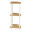 75.18 cm H x 29.46 cm W Corner Bookcase-25855187