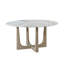 Repose Round Marble Dining Table-1299498548