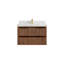 Teck flottant uni 36 po Sonoma X P 22 po De salle de bain Empira quartz