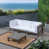 Gray Frame / White Cushion