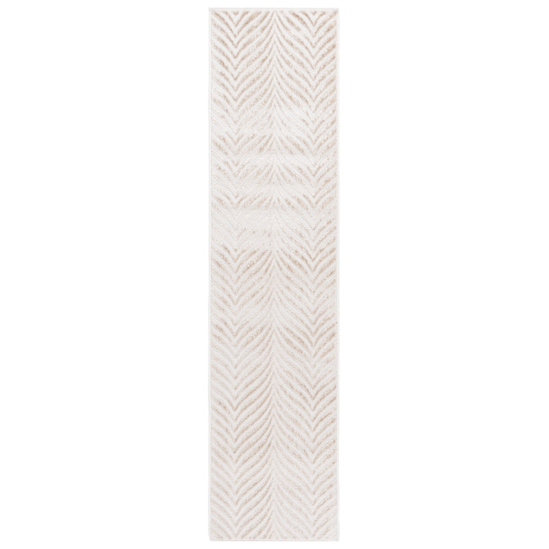 Tapis abstrait Jeziel Performance, Tapis de couloir 2 pi x 8 pi