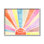 « Be a kind Human » Rainbow Sunexplosions par Jennifer Paxton Parker, reproduction d’art