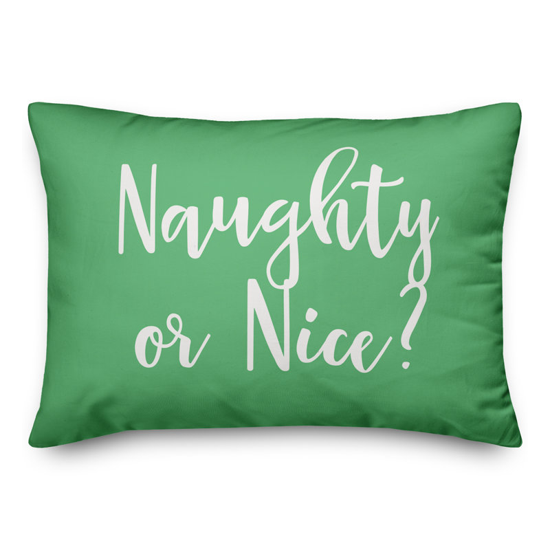 Reversible Throw Pillow, Light Green