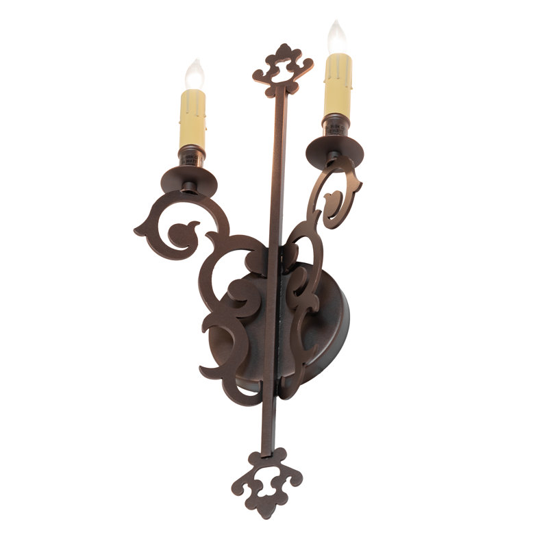 2 - Light Candle Wall Light