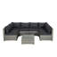 Cannes Modular 6 Seater Garden Lounge Set