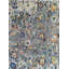Tapis contemporain tribal moderne en laine noué à la main 9 x 12