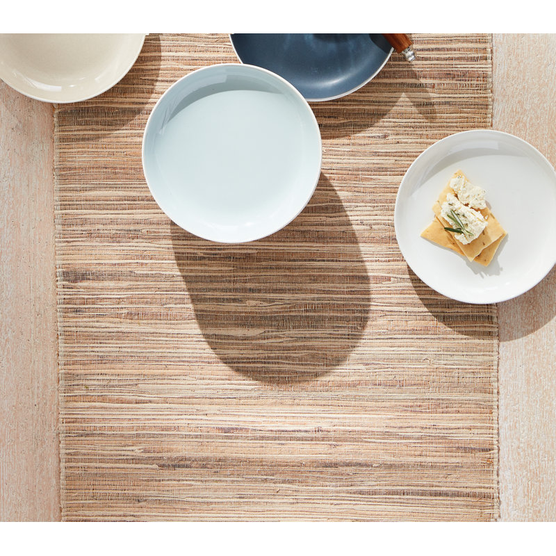 Barclay Dining Striped Table Runnner, Solid Color