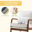 Fauteuil d'appoint blanc (ensemble de 2)