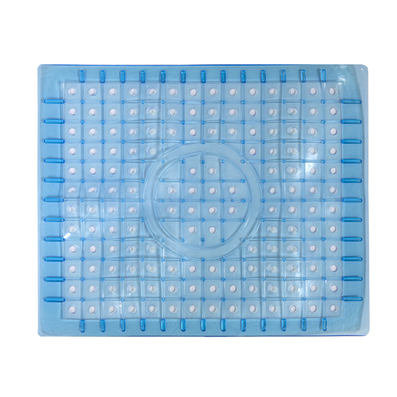 Tapis de séchage, Bleu